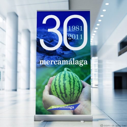 Cartelería para el 30º Aniversario de Mercamálaga