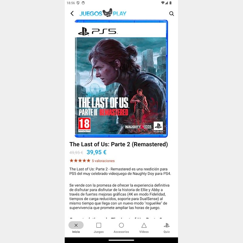 Juegos PLAY para PS5 y PS4 - Android