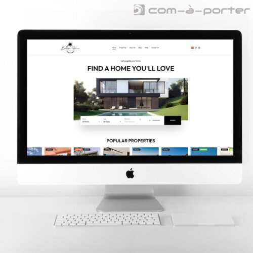 Página web de Boutique Home Real Estate