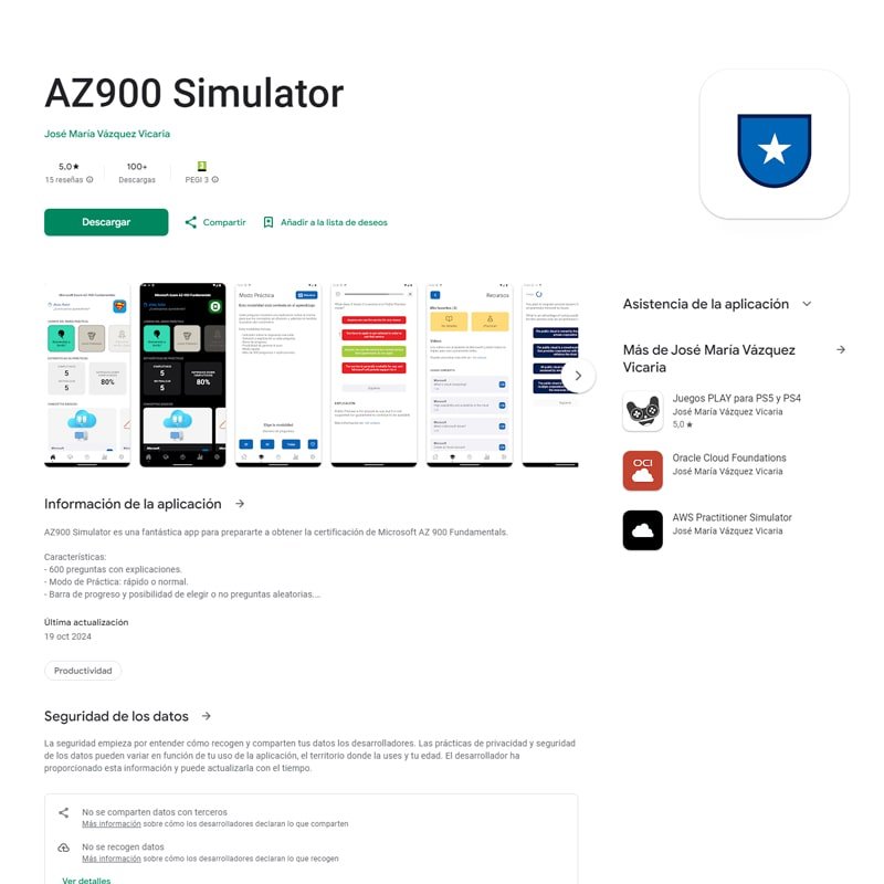 AZ900 Simulator - Android