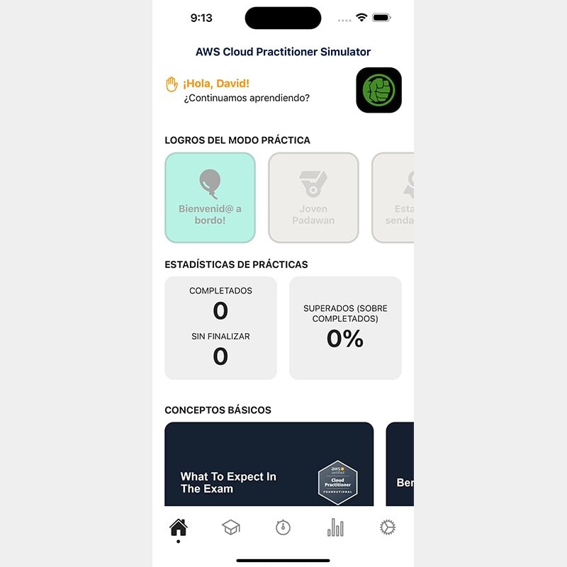 AWS Practitioner Simulator - iOS